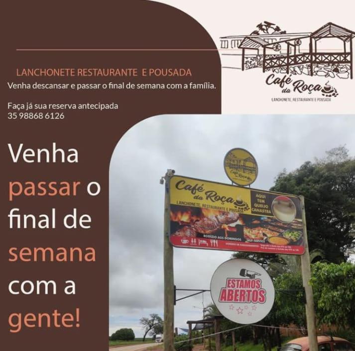 Pousada Cafe Da Roca Campos Gerais Ngoại thất bức ảnh
